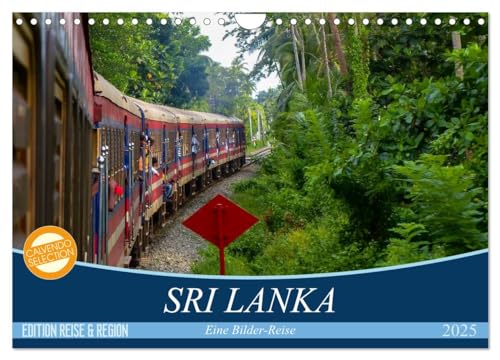 Sri Lanka - Eine Bilder-Reise (Wandkalender 2025 DIN A4 quer), CALVENDO Monatskalender von CALVENDO