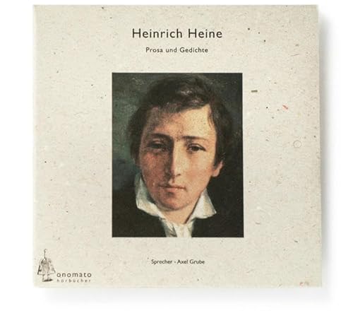 Heinrich Heine, Gedichte und Prosa. 1 Audio-CD in handgefertigter Papphülle: Zusammengestellt und gelesen von Axel Grube. 1 CD-A in handgefertigter Papphülle.