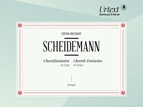 Choralfantasien für Orgel - Breitkopf Urtext (EB 8938)