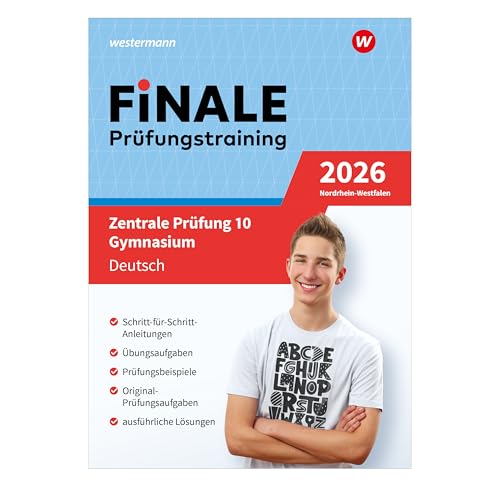 FiNALE - Prüfungstraining Zentrale Prüfungen 10 Gymnasium Nordrhein-Westfalen: Prüfungstraining Deutsch 2026 von Westermann Lernwelten GmbH