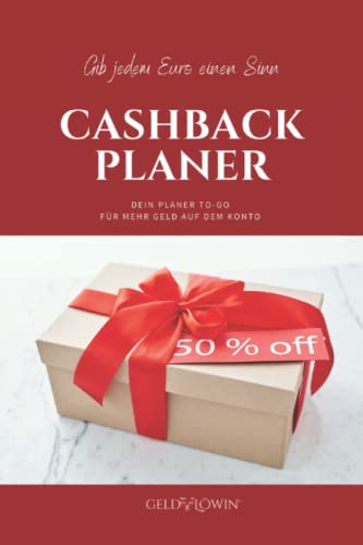 Cashback Planer „rot“ (deutsche Ausgabe): Dein Planer to-go für mehr Geld auf Deinem Konto