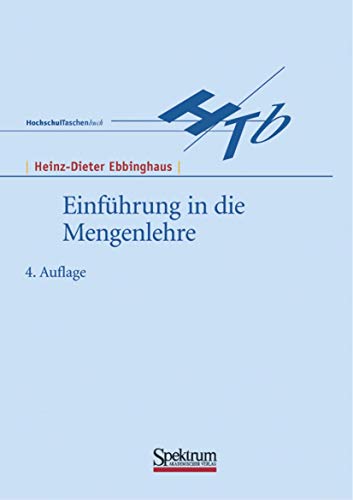 Einführung in die Mengenlehre (German Edition) von Spektrum Akademischer Verlag