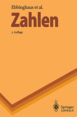 Zahlen (Springer-Lehrbuch) von Springer