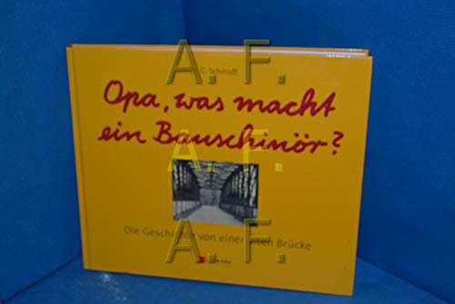 Opa, was macht ein Bauschinör?: Die Geschichte von einer alten Brücke