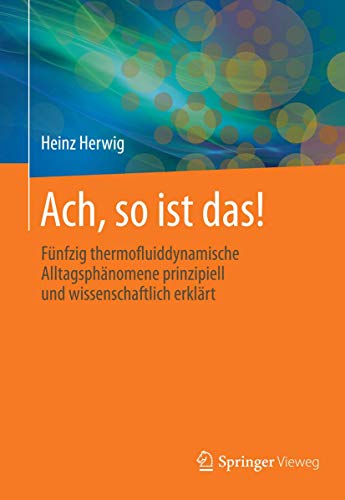 Ach, so ist das!: 50 thermofluiddynamische Alltagsphänomene anschaulich und wissenschaftlich erklärt von Springer Vieweg