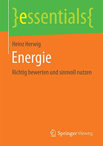 Energie: Richtig bewerten und sinnvoll nutzen (essentials)