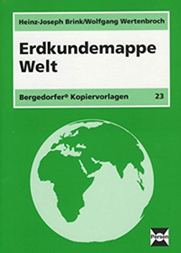 Erdkundemappe Welt: (5. bis 10. Klasse) von Persen Verlag In Der Aap Lehrerwelt
