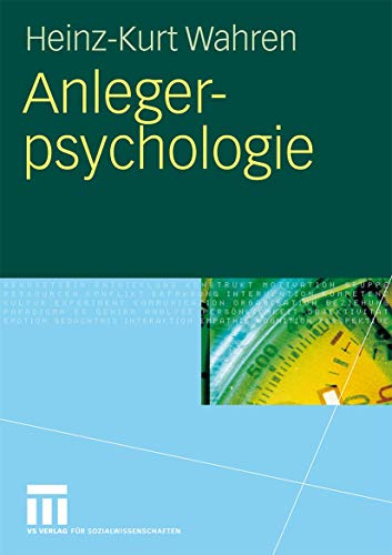 Anlegerpsychologie (German Edition) von VS Verlag für Sozialwissenschaften