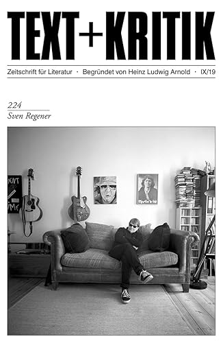 Sven Regener (TEXT+KRITIK) von Edition Text + Kritik