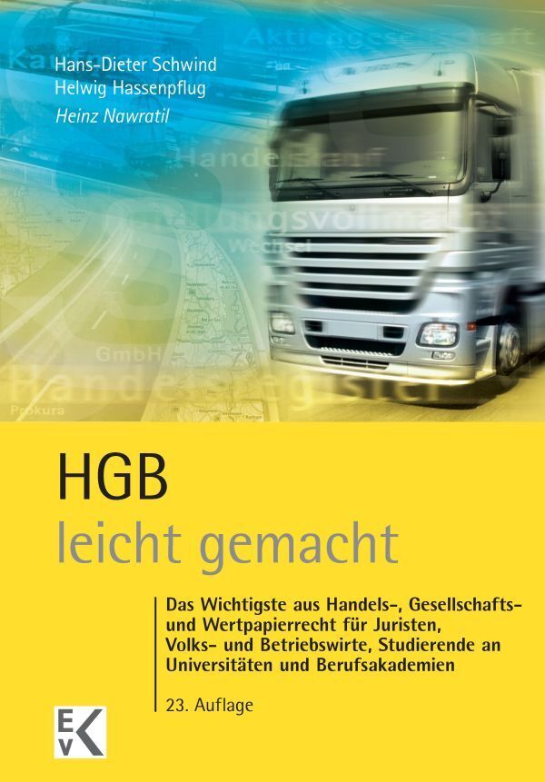HGB leicht gemacht von Kleist Ewald von Verlag