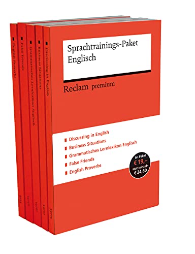 Sprachtrainings-Paket Englisch: Hohmann, Heinz-Otto; Williams, Andrew; Mieder, Wolfgang; Dretzke, Burkhard; Nester, Margaret – Basiswissen; Grammatik vertiefen – 30060 (Reclams Universal-Bibliothek)