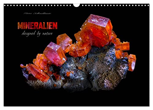 MINERALIEN designed by nature (Wandkalender 2025 DIN A3 quer), CALVENDO Monatskalender von CALVENDO