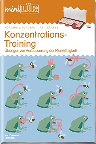 miniLÜK: 1./2. Klasse - Fördern & Fordern Konzentrationstraining (miniLÜK-Übungshefte: Fördern und Fordern) miniLÜK: 1./2. Klasse - Fördern & Fordern Konzentrationstraining (miniLÜK-Übungshefte: Fördern und Fordern) von LÜK