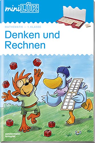 miniLÜK: 1. Klasse - Mathematik Denken und Rechnen - Übungen angelehnt an das Lehrwerk: 1. Klasse - Mathematik - Übungen angelehnt an das Lehrwerk (miniLÜK-Übungshefte: Denken und Rechnen)