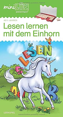 miniLÜK: Vorschule/1. Klasse - Deutsch Lesen lernen mit dem Einhorn (miniLÜK-Übungshefte: Vorschule) miniLÜK: Vorschule/1. Klasse - Deutsch Lesen lernen mit dem Einhorn (miniLÜK-Übungshefte: Vorschule)