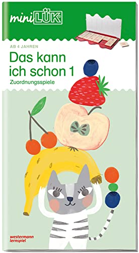 miniLÜK: Kindergarten/Vorschule Das kann ich schon 1 (miniLÜK-Übungshefte: Kindergarten)