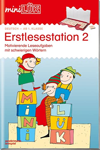miniLÜK: 1./2. Klasse - Deutsch Erstlesestation 2: Ergänzen und Ersetzen (miniLÜK-Übungshefte: Deutsch) miniLÜK: 1./2. Klasse - Deutsch Erstlesestation 2: Ergänzen und Ersetzen (miniLÜK-Übungshefte: Deutsch)