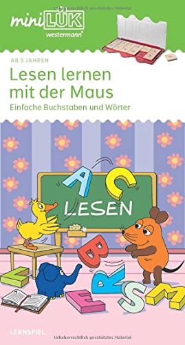 miniLÜK: Vorschule/1. Klasse - Deutsch Lesen lernen mit der Maus: Vorschule/1. Klasse - Deutsch: Einfache Buchstaben und Wörter für Vorschulkinder (miniLÜK-Übungshefte: Vorschule) miniLÜK: Vorschule/1. Klasse - Deutsch Lesen lernen mit der Maus: Vorschule/1. Klasse - Deutsch: Einfache Buchstaben und Wörter für Vorschulkinder (miniLÜK-Übungshefte: Vorschule)