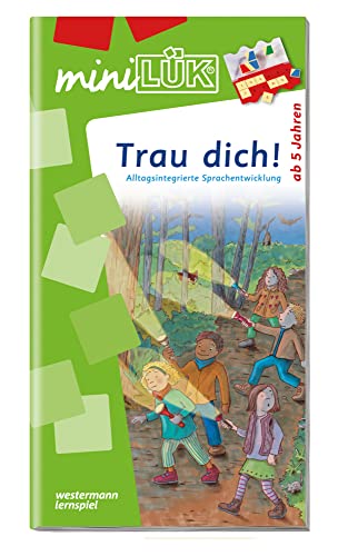 miniLÜK: Vorschule 1./2./3. - Deutsch Trau dich!: Trau dich!: Alltagsintegrierte Sprachentwicklung (miniLÜK-Übungshefte: Vorschule) von LÜK