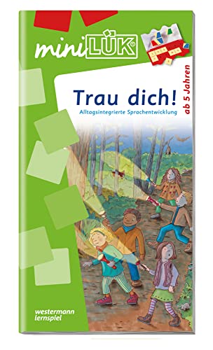 miniLÜK: Vorschule 1./2./3. - Deutsch Trau dich!: Trau dich!: Alltagsintegrierte Sprachentwicklung (miniLÜK-Übungshefte: Vorschule)