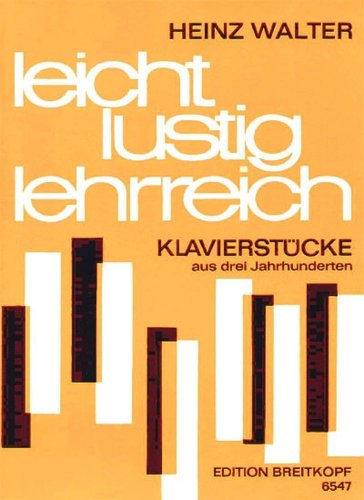 Leicht, lustig, lehrreich für Klavier (EB 6547)