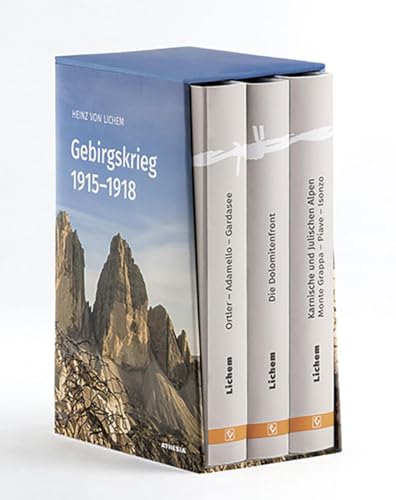 Gebirgskrieg 1915-1918: 3 Bände im Schuber von Athesia Tappeiner Verlag