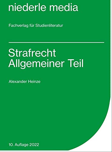Niederle, Jan Media - Weißer Strafrecht AT - 2022 - Karteikarten (General Part) - 62 Blatt von Niederle, Jan Media