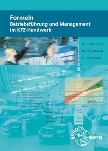 Formeln Betriebsführung und Management im KFZ-Handwerk von Europa-Lehrmittel