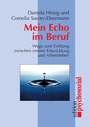 Mein Echo im Beruf. Wege zum Einklang zwischen innerer Entwicklung und Arbeitsleben. von Psychosozial-Verlag