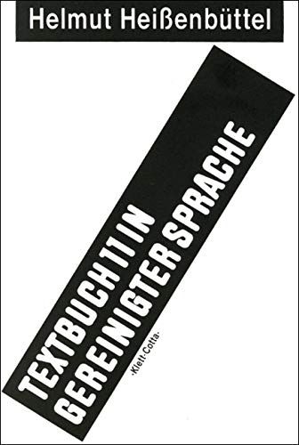 Textbuch, Nr.11, In gereinigter Sprache (Textbücher) von Klett-Cotta
