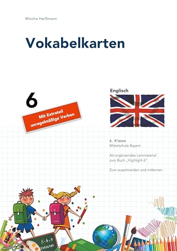 Vokabelkarten: 6. Klasse Mittelschule Bayern von BoD – Books on Demand
