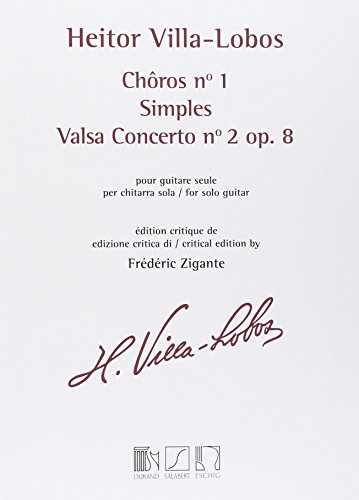 Choros N°1 - Simples - Valsa Concerto N° 2 Op. 8