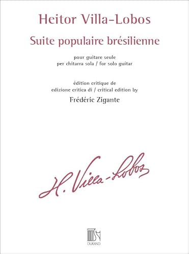 Suite populaire br‚silienne. Gitarre Solo. von Durand