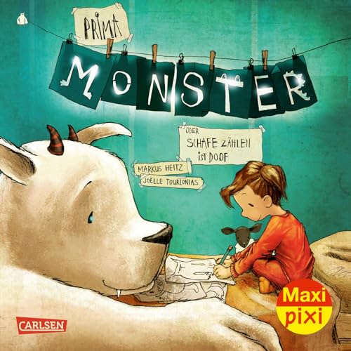 Maxi Pixi 334: VE 5 Prima, Monster! (5 Exemplare): Oder: Schafe zählen ist doof (334)