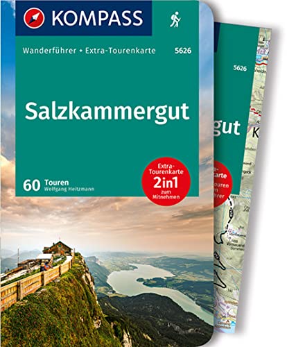 KOMPASS Wanderführer Salzkammergut, 60 Touren: mit Extra-Tourenkarte Maßstab 1:55.000, GPX-Daten zum Download KOMPASS Wanderführer Salzkammergut, 60 Touren: mit Extra-Tourenkarte Maßstab 1:55.000, GPX-Daten zum Download