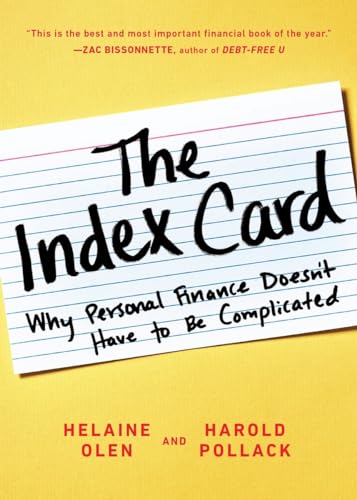 The Index Card: Why Personal Finance Doesn't Have to Be Complicated von Putnam