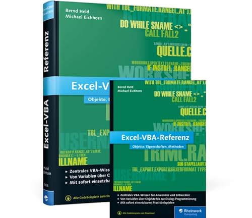 Excel-VBA-Referenz: Objekte, Eigenschaften, Methoden Excel-VBA-Referenz: Objekte, Eigenschaften, Methoden von Rheinwerk
