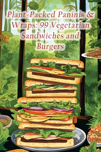 Plant-Packed Paninis & Wraps: 99 Vegetarian Sandwiches and Burgers von Independently published