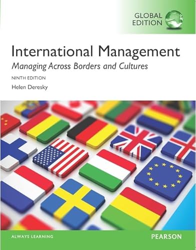 International Management: Managing Across Borders and Cultures, Text and Cases, Global Edition von Pearson