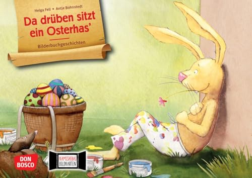 Da drüben sitzt ein Osterhas. Kamishibai Bildkartenset.: Entdecken - Erzählen - Begreifen: Bilderbuchgeschichten. (Bilderbuchgeschichten für unser Erzähltheater) von Don Bosco