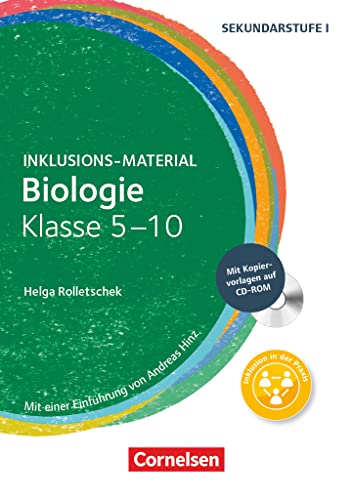 Inklusions-Material - Klasse 5-10: Biologie - Buch mit CD-ROM von Cornelsen Vlg Scriptor