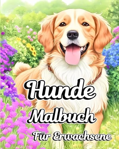 Hunde Malbuch für Erwachsene: Wunderschöne Porträts und Mandala-Muster für alle Tierliebhabe Hunde Malbuch für Erwachsene: Wunderschöne Porträts und Mandala-Muster für alle Tierliebhabe