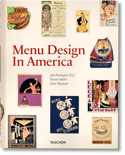 Menu Design in America von TASCHEN