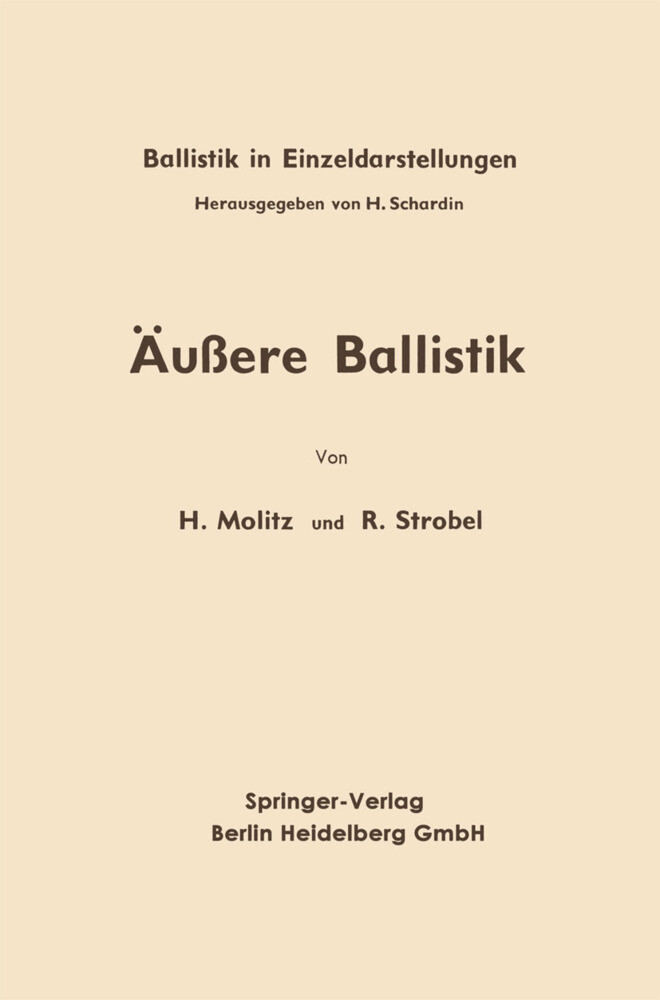 Äußere Ballistik von Springer Berlin Heidelberg