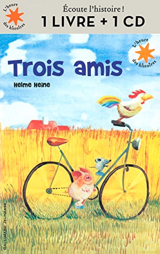 Trois amis + CD von Gallimard Jeunesse