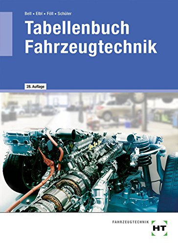 Tabellenbuch Fahrzeugtechnik Tabellenbuch Fahrzeugtechnik