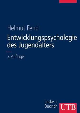 Entwicklungspsychologie des Jugendalters von UTB, Stuttgart