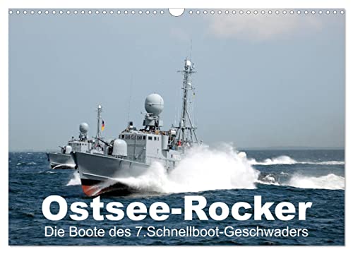 Ostsee-Rocker (Wandkalender 2024 DIN A3 quer), CALVENDO Monatskalender
