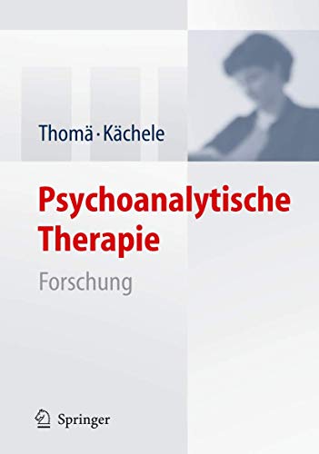 Psychoanalytische Therapie: Forschung