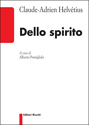 Dello spirito (Biblioteca) von Editori Riuniti